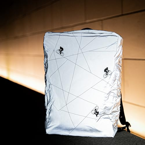 FAHRER Unisex – Erwachsene LUX-reflektierende Regenschutzhaube S, grau, S
