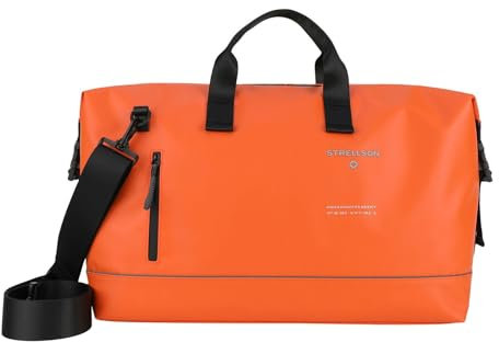 Strellson - Stockwell 2.0 Weekender für Herren, große Reisetasche in Orange, Maße 50x31x21,5 cm