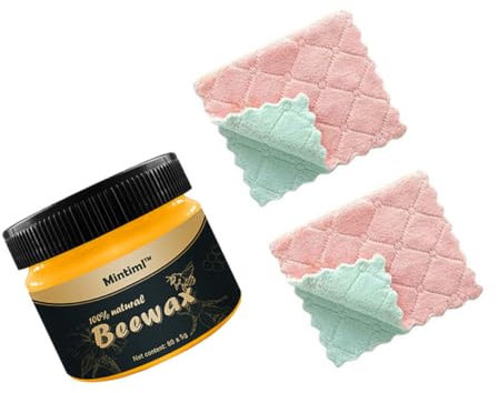 ABOOFAN 1 Pc Cire Pour Meubles Vernis Pour Meubles Bois Cire D'abeille Cire à Plancher