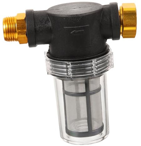 POPETPOP High Pressure Cleaner Filter for Garden Sediment Filter Compatible Washer Hose for Outdoor Use