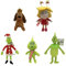 SENTOYA Plüschtier Grinch Weihnachten Hunde Plüsch Puppe Stuffed Toy Wurfkissen Stofftier Geschenke für Kinder Mädchen Jungen (5 Pcs/Set)