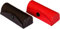 SWACRAFT Set di 2 custodie in pelle per rossetti, organizer per rossetti, in morbida pelle resistente, kit per cosmetici con specchio rosso e nero