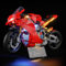 LIGHTAILING Licht-Set Für Lego-42202 Ducati Panigale-V4-S Motorrad - Led-Beleuchtungsset Kompatibel Mit Lego Bausteinen Modell - Modell Set Nicht Enthalten