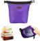 Piccole borse per il pranzo isolate, borsa da pranzo isolata a perdita con fibbia ＆ manico sacca termica impermeabile portatura portatile mantieni gli alimenti caldi/freschi per 2-4 ore per la s