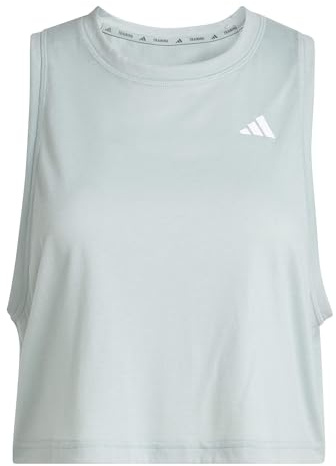 adidas Women's Train Essentials Boxy Workout Tank, Wonder Sage, L