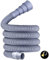 Kit de tuyau d'évacuation pour caravane et camping-car - Tuyau d'évacuation de l'évier de cuisine - Avec adaptateur réglable - Convient pour camping-cars, remorques, cuisines de caravane, salle de