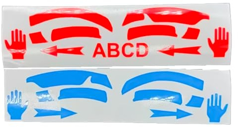 Drohnenverstärkungsaufkleber Mit Strahlender Wirkung Reflektierender Aufkleber Für Drohnen Hobbyisten Und