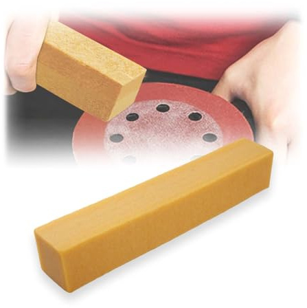 ZHYUAN 200 x 40 x 40 mm Gummi Schleifpapier,Reinigungsblock,SchleifpapierReinigungsblock,Schleifband-Reinigungsblock,Reinigungsblocksschleifpapier,zum Reinigen von Schleifbändern und Schleifpapier