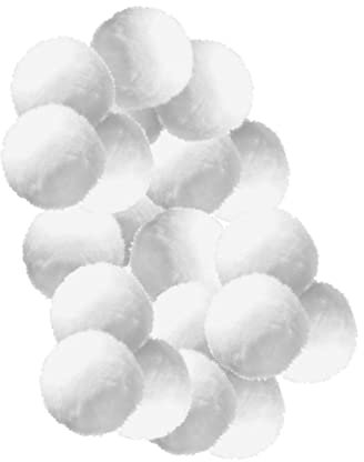 Didiseaon Balles Filtrantes Réutilisables pour Piscine Filtration et Durable Remplacement Sable Améliore la Circulation et Réduit la Pression Filtre