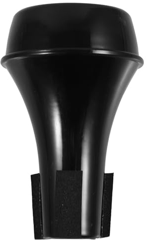 Trompetendämpfer aus Kunststoff, Schwarz, für Horn und Cornet | Lautstärke beim Üben zu Hause, Praktisch für Musikunterricht, 1 Stück