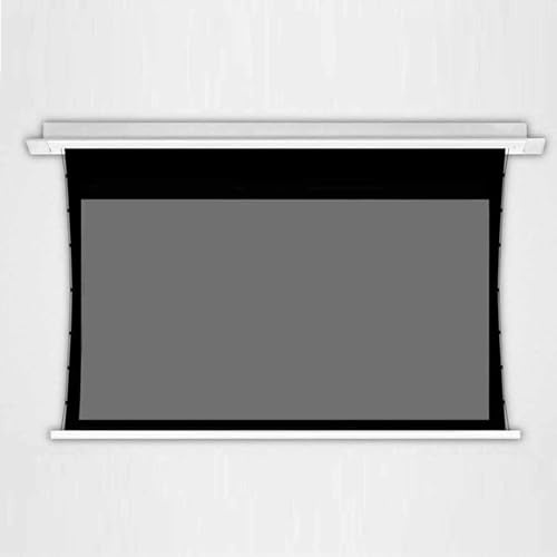 Motorized Electric Projector Screen, Automatic Pull Down for Indoor and Outdoor Movie Viewing