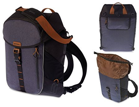 Einzeltasche Basil Miles wasserdicht black slate 14 Ltr (1 Stück)