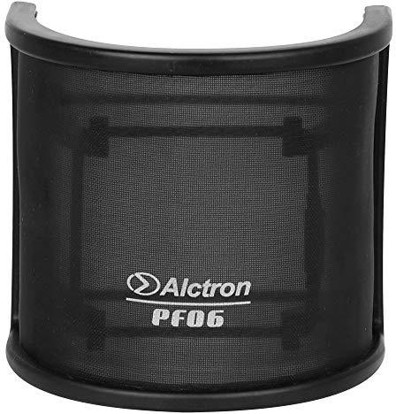 ALCTRON PF06 FILTRO ANTIPOP UNIVERSALE MICROFONO DA STUDIO DIAMENTRO DA 1.8 A 2.7