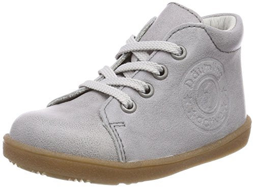 Däumling Unisex Baby Pauline Lauflernschuh, Grau (Fortuna Elefant 84), 24 EU