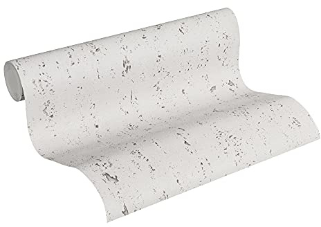 A.S. Création Vliestapete Beton Concrete & More Tapete in Vintage Beton Optik 10,05 m x 0,53 m grau Made in Germany 364702 36470-2
