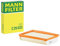 MANN-FILTER C 25 033 Filtro dell'aria - per Autovetture + veicoli commeriali