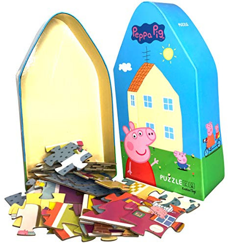 Peppa Wutz - Puzzle Kinderspielzeug - Ab 3 Jahre - Geeignet als erstes Puzzle - Enthält 39 Puzzleteile - Offiziell Lizenziert