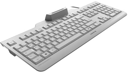 CHERRY JK-A0400CH-0 USB-Tastatur, QWERTZ Schweiz, Grau