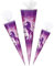 alles-meine.de GmbH Schultüte - Einhorn & Schmetterling - lila violett - 85 cm - 6 eckig - Tüllabschluß - Zuckertüte - mit/ohne Kunststoff Spitze - Markneukirchen - Jungen Mädc..