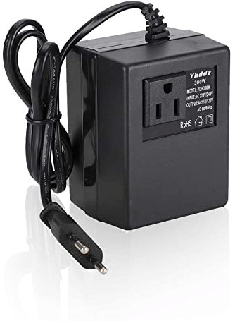 Convertidor de Transformador de Voltaje de 300W, Reductor de 50Hz / 60Hz AC220V / 240V a 110V / 120V Adaptador Convertidor de Voltaje de Viaje(EU Plug)