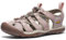KEEN Clearwater CNX, Sandalias Mujer, Rosa (Timberwolf/Fawn), 40.5 EU