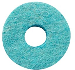 Dixon PAWS-9B2/4-HP Cymbal Felts Quetzal Blue 4 Pcs