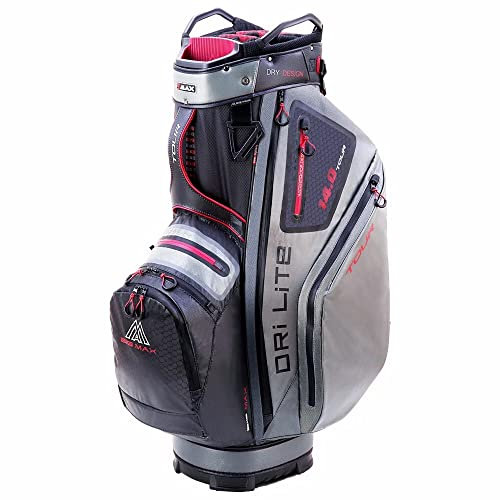 Big Max Dri Lite Tour Cartbag schwarz/grau/rot