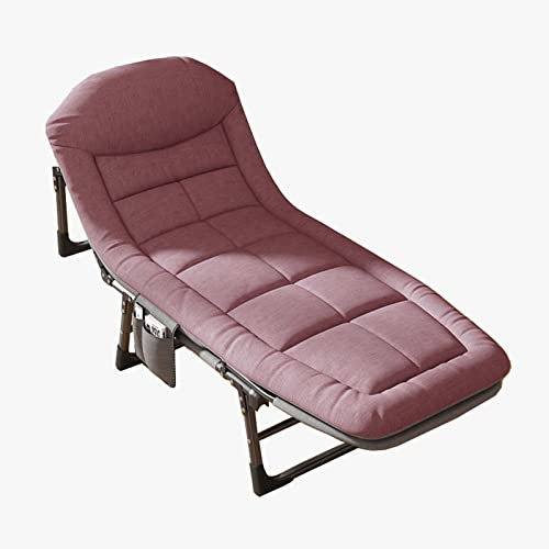 YSUEFIJO Sonnenliege Gartenliege Alu, Campingliege Klappbar Feldbett Klappbett, Liegestuhl Garten Gartenstuhl Modern, Relaxliege Balkon, Max. Belastbarkeit 200 Kg, für Garten, Pool, Terrasse