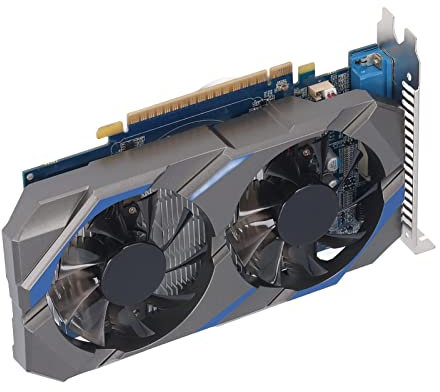 Airshi Cartes Graphiques Informatiques, Technologie 4K HDR GDDR5 Carte Graphique Double Ventilateur pour PC