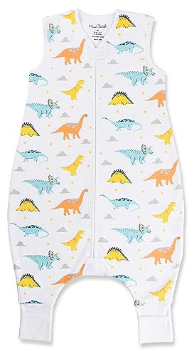 Mama Cheetah 1.0 TOG Footed Sleep Sack - Dinosaurs S, W/Feet Dinosaurs, Walker S (6-18 M)