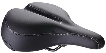 BBB Cycling SoftShape Relaxed Fahrradsattel I Bequemer Fahrradsitz Unisex I Komfortables Design Fahrradsattel I BSD-124