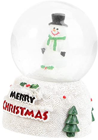 OATIPHO 1Stk Weihnachtskristallkugel weihnachtsgeschenke weihnachts präsente Weihnachtsmusik Desktop-Weihnachtsverzierung Weihnachtsdekorationen Weihnachtssto Haushalt schmücken