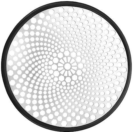 Veemoon Tapa De Drenaje De Piso De Acero Inoxidable Colador De Tapa De Drenaje Tapón De Pelo De Ducha Pieza Filtro