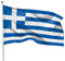 PHENO FLAGS Bandiera Grecia 90x150cm – greca – resistente alle intemperie con occhielli in ottone - 100% poliestere - cuciture doppie robuste e colori vivaci – ideale per gli amanti delle bandiere