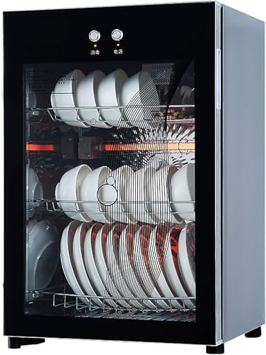 Armoire de désinfection de stérilisation de Bureau Domestique Armoire à thé Commerciale multifonctionnelle Maison Verticale Haute température pour Vaisselle Vaisselle de Cuisine 60L