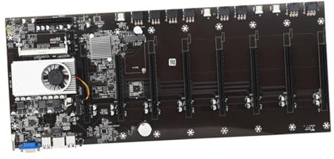 SOLUSTRE Mining Motherboard Integrated Cpu Memory and Interface Efficient Power Socket Design for Enhanced Performance and Low Energy Consumption