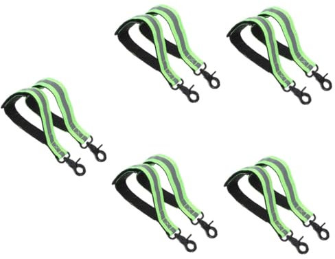 ULTECHNOVO 10pezzi Cinghiper Guanti Da Vigile Del Straps Di Sicurezza Per Professionisti Compatibile Con Diversi Equipaggiamenti Di Lavoro Facile Da Trasportare e Riporre