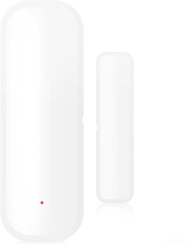 Capteur de porte WiFi, détecteur d'ouverture de porte, capteur de porte magnétique intelligent WiFi, capteur de contact pour la sécurité de la maison, le bureau (WiFi)
