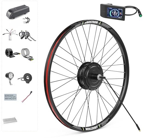 Bafang 48V500W 28 29 700C Hinterradnabenmotor-Kit G020 Ebike Umbausatz mit 500C Digitalanzeige & PAS-Smart-Controller
