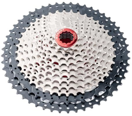 KTKEET 11-Gang-Kassette 11-25T/28T/30T/32T/34T/36T/40T/42T/46T/50T/52T Mountainbike/Rennrad Kassette 11-Gang Fahrradkassette Ritzel Kompatibel mit Shimano Ultegra XT Sunrace Sram (11-52T)