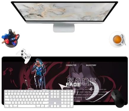 Valorant Fade Game Mouse Pad Non-Slip Textured Surface 800 x 300 x 3 mm for Gamer-Office-Home and Laptops (9)