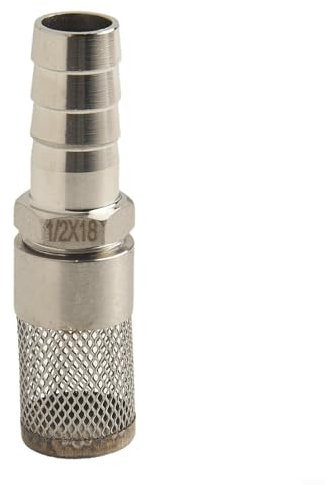 Floweringbeter Filtro de manguera, filtro de púas de manguera, filtro de malla para bomba de tubo de 6 mm ~ 18 mm, filtro de manguera para riego de jardín, acuario (18 mm)