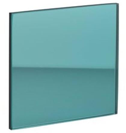 Gift Company [W0526] Miroir, Glasuntersetzer, türkis, 10x0,5x10cm