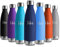 Gourde Isotherme 750ml, Gourde Inox Réutilisable, Bouteille Isotherme sans BPA, Étanche, Double Paroi, Gourde Métal pour Bureau, École, Sport, Yoga, Randonnée, Enfant, Adulte, Voyage, Outdoor