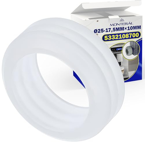 Seal O Rings for Coffee Machine Water Tank Ø 25-17,5 mm x 10 mm 533555111 | 5332108700 for DeLonghi 4071398004 for Electrolux for AEG - MONTERAL