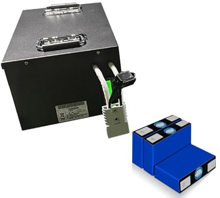 SpokeNation 48 V 150 Ah Lithiumbatterie, 48 Volt AGV Trolley Smart Truck Lithium-Ionen-Akkupack als Backup-Batterie für Industrieroboter (Größe kann angepasst Werden)