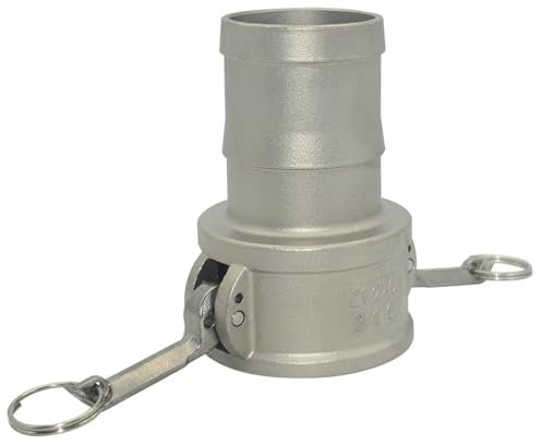Raccord Camlock femelle/mâle en acier inoxydable 304, 1/2, 3/4, 1, 1-1/4, 2, 3, 4, adaptateur à déconnexion rapide for pompe à tuyau, brassage maison, 1 pièce(3/4)
