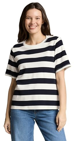 TOM TAILOR Damen T-Shirt mit Muster