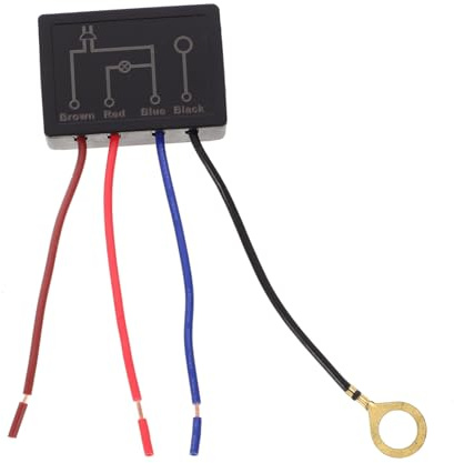 Gatuida Variateur de Lampe Tactile à Positions pour LED Remplacement pour Lampe de Table de Chevet