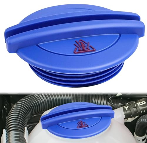 Tapa del Depósito de Refrigerante, Compatible con VW Golf/Polo/Passat/T5/T6/Touran/Caddy/Audi A1, A3, A4, A5, A6/Seat Ibiza/Leon/Altea, Tapón de Radiador